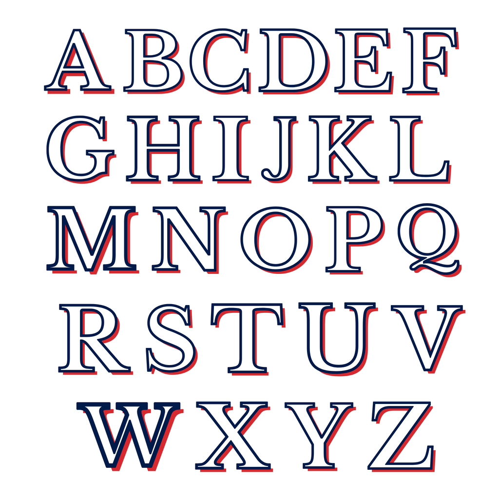 Patriotic Monogram Initial & Name Garden Flag – Stars & Stripes